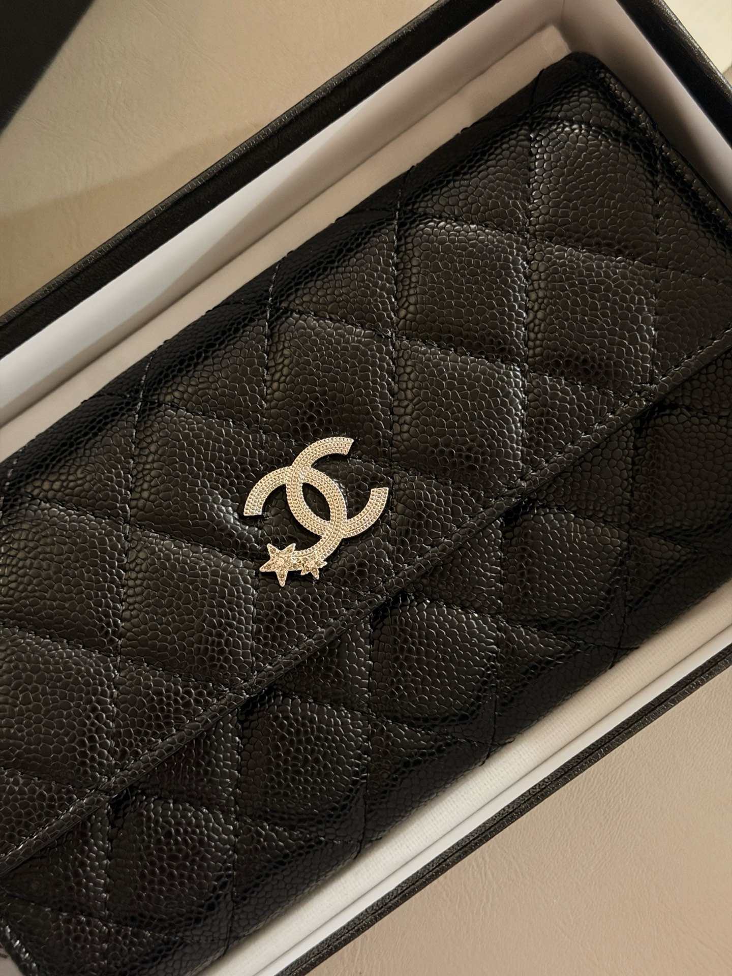 CHANEL Long wallet