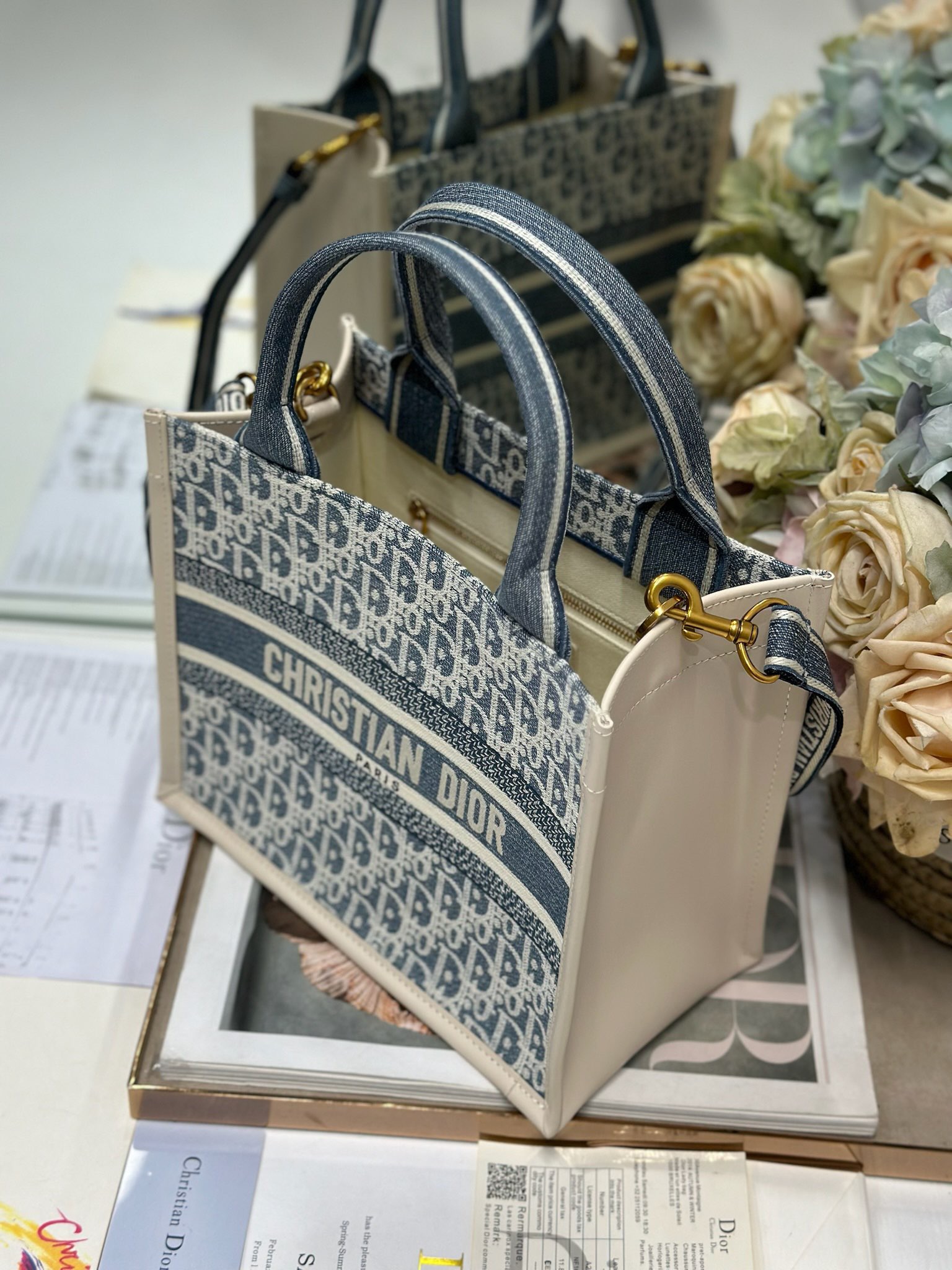 DIOR Book tote (26.5 x 22 x 14)