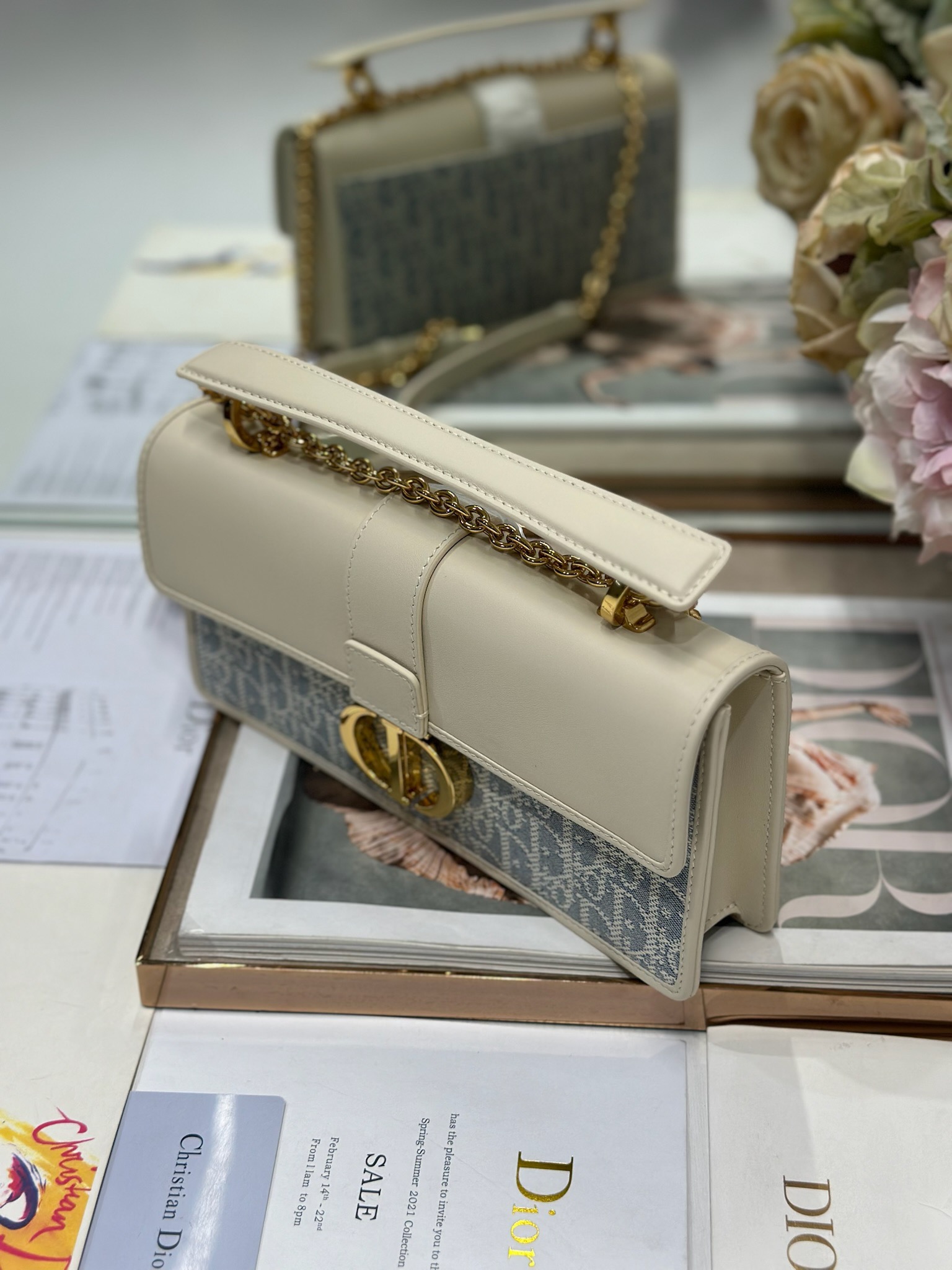 DIOR 30 Montaigne Top Handle