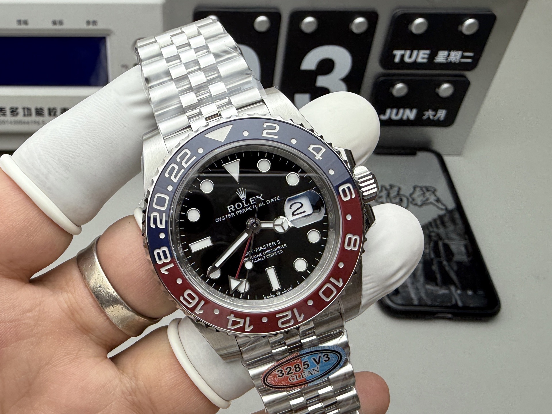 ROLEX Gmt(pepsi)